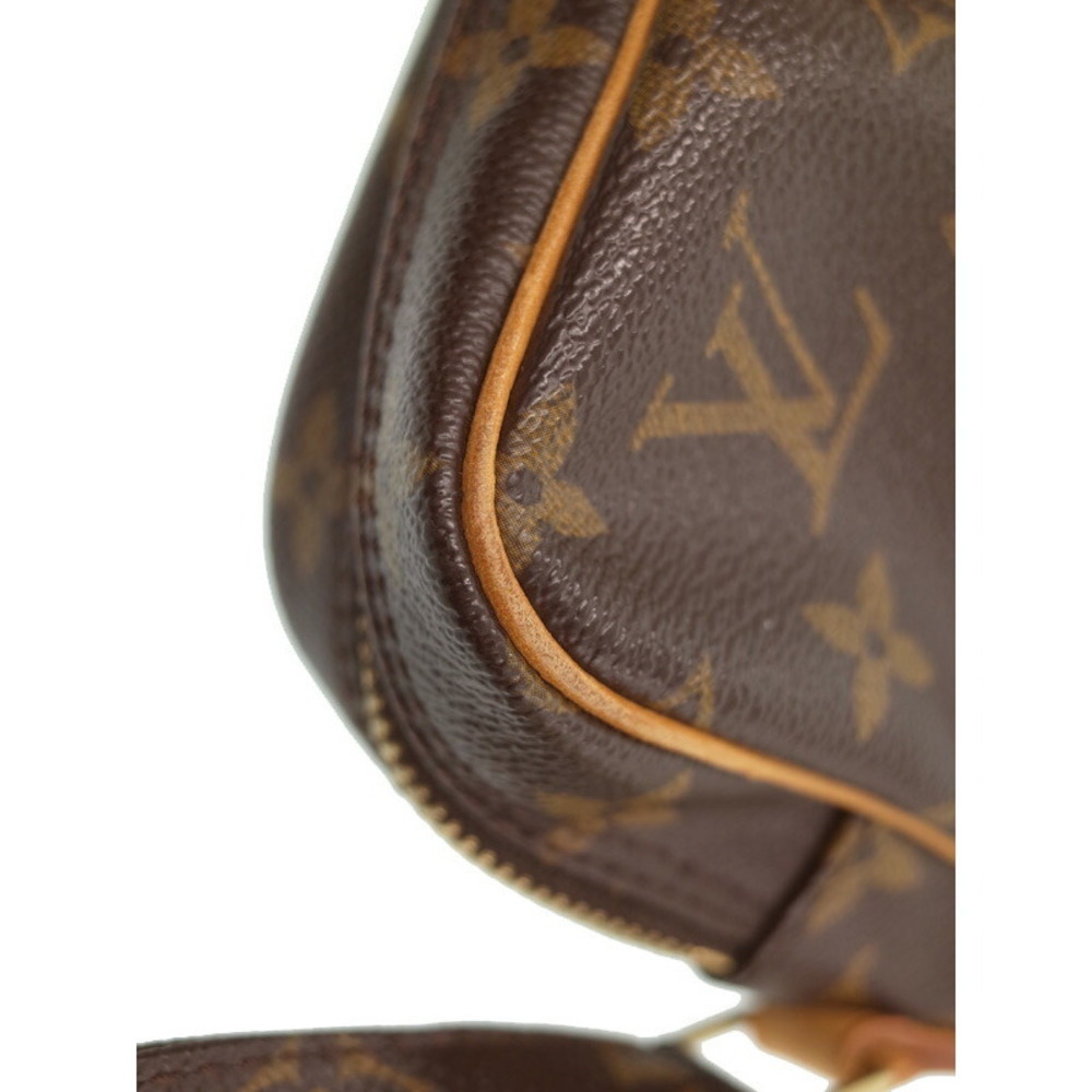 Louis Vuitton Monogram Leather Brown Danube Shoulder Bag - Picture 4 of 8